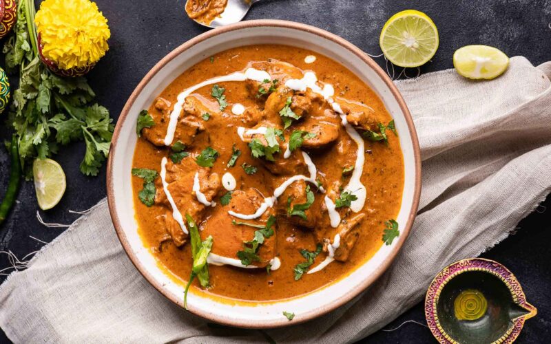 Butter Chicken in a bowl